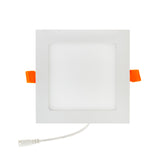 6 inch LED Square Panel Downlight PDS6V12W12, 12V 12W 3000K(Warm White) - GekPower
