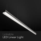 8ft Linkable Linear Light, 120-277V 76W 3000K(Warm White), gekpower