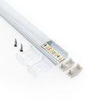 Low profile Silver Grey Aluminum Linear LED Light 12V - S5 - GekPower