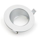 4 inch Commercial Recessed LED Downlight / Ceiling Light with Sloped Ceiling Reflector Round Trim, 120-347V 20W, gekpower