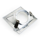 6 inch Commercial Recessed LED Downlight / Ceiling Light with Sloped Ceiling Reflector Square Trim, 120-347V 20W, gekpower