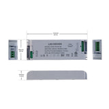 OTM-TD100-48 Constant Voltage LED Driver, 0-10V Dimmable 48V 100W