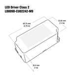 ES LD009D-CU02242-M9 Constant Current LED Driver, 220mA 33-42V 9W max, gekpower