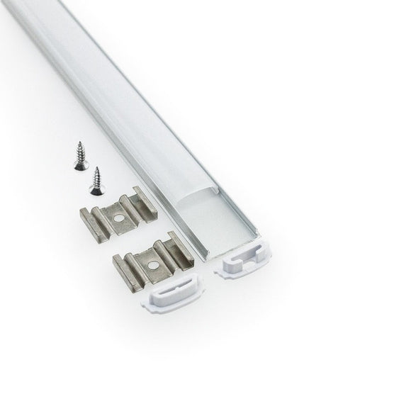 VEROBOARD Bendable Thin Aluminum Channel for LED Strips 1Meter(3.2ft) VBD-CH-B1 - GekPower