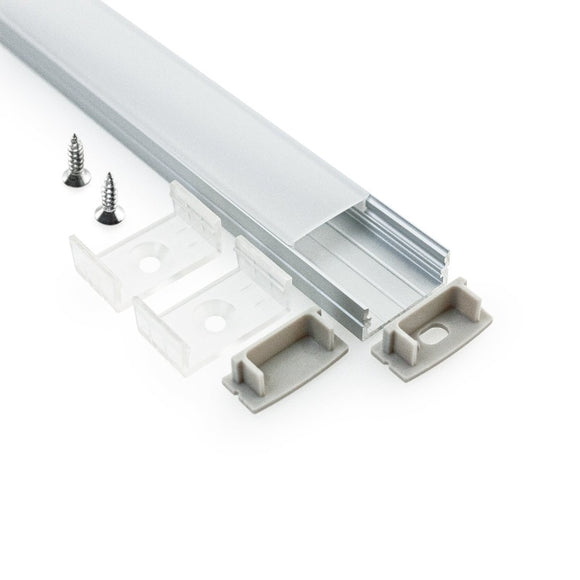 VEROBOARD Linear Aluminum Channel for LED Strips 1Meter(3.2ft) VBD-CH-S6 - GekPower