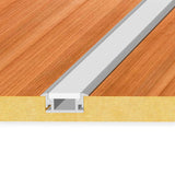 VEROBOARD Walkway/Floor Linear Aluminum Channel for LED Strips 1Meter(3.2ft) VBD-CH-RF2 - GekPower