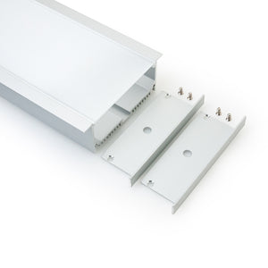 VEROBOARD Linear Aluminum Channel for LED Strips 1Meter(3.2ft) VBD-CH-RF7 - GekPower