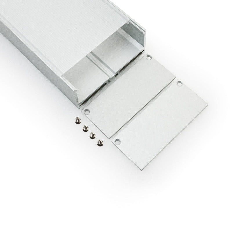 VEROBOARD Linear Aluminum Channel for LED Strips 1Meter(3.2ft) VBD-CH-RF8 - GekPower