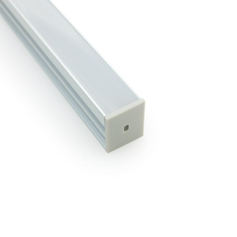 VEROBOARD Walkway/Floor Diffuser Linear Aluminum Channel for LED Strips 1Meter(3.2ft) VBD-CH-W1 - GekPower