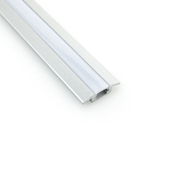 VEROBOARD Multi Floor Transition Aluminum Channel for LED Strips 1Meter(3.2ft) VBD-CH-W2 (Walkway/Floor) - GekPower