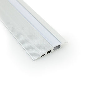 VEROBOARD Multi Floor Transition Aluminum Channel for LED Strips 1Meter(3.2ft) VBD-CH-W4 (Walkway/Floor) - GekPower