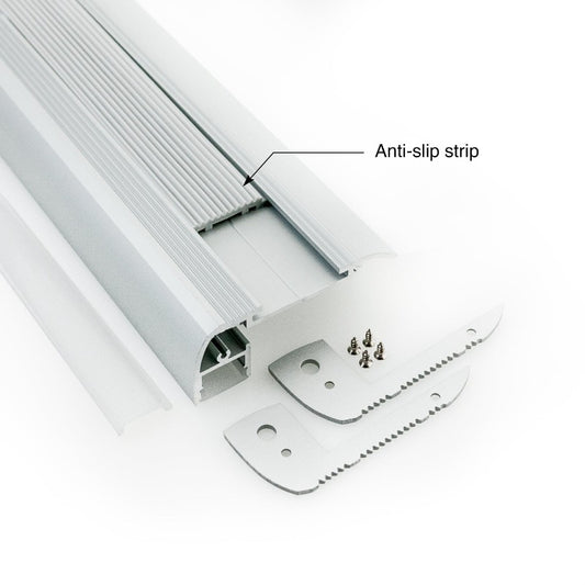 VEROBOARD Linear Aluminum Channel for LED Strips 1Meter(3.2ft) VBD-CH-ST2 - GekPower