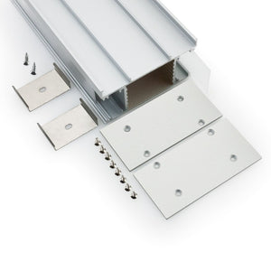 VEROBOARD Up-Down Linear Wall Mount Aluminum Channel for LED Strips 1Meter(3.2ft) VBD-CH-WC4 - GekPower