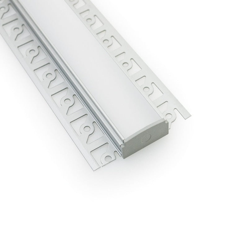 VEROBOARD Drywall(Plaster-In) Linear Aluminum Channel for LED Strips-1 Meter VBD-CH-D1 - GekPower