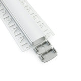 VEROBOARD Drywall(Plaster-In) Linear Aluminum Channel for LED Strips-1 Meter VBD-CH-D1 - GekPower