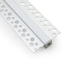 VEROBOARD Drywall(Plaster-In) Deep Recessed (12.5mm) Aluminum Channel for LED Strips 1Meter(3.2ft) VBD-CH-D6 - GekPower