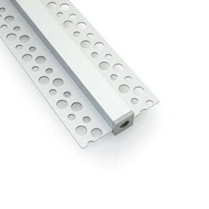 VEROBOARD Drywall(Plaster-In) Deep Recessed (12.5mm) Aluminum Channel for LED Strips 1Meter(3.2ft) VBD-CH-D6 - GekPower