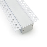 VEROBOARD Drywall(Plaster-In) Deep Recessed (35mm) Aluminum Channel for LED Strips 1Meter(3.2ft) VBD-CH-D9 - GekPower