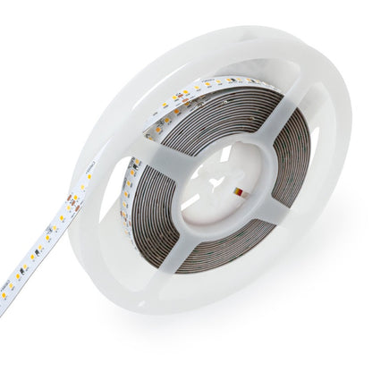 5M(16.4ft) Adjustable color temperature CW&WW LED strip 2835, 24V 5(w/ft) 1018-1120(Lm/ft) 168(LEDs/m) CCT(2.7K-6K Adjustable) - GekPower