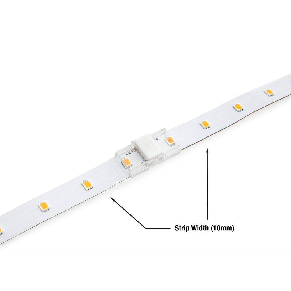 10mm LED Strip to Strip Connectors VBD-CON-10MM-2S (Pack of 5)