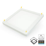 9 inch Square Dimmable Recessed LED Downlight / Ceiling Light , 120V 18W 3CCT(3K, 4K, 5K)