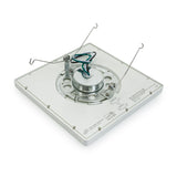 9 inch Square Surface Mount Downlight With Selectable Color Temperature (3CCT) 18W 120V, gekpower