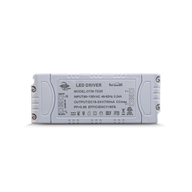 Constant Current LED Driver 700mA 16-24V 16.8W OTM-TD20