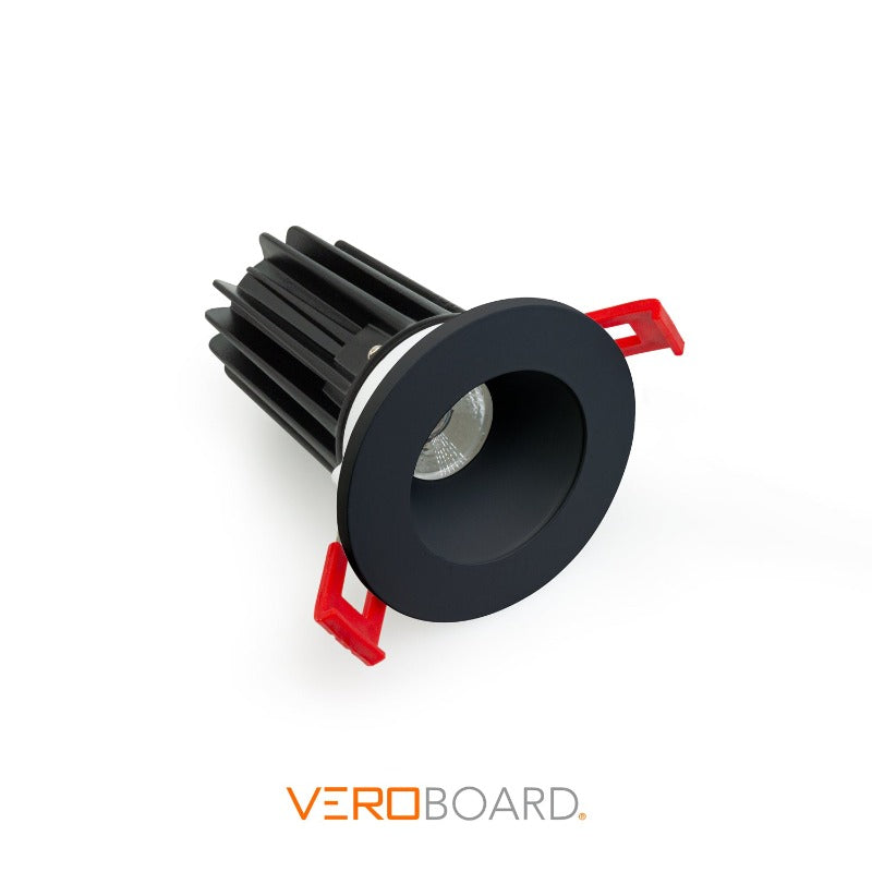 VEROBOARD 2 inch Round Regressed Downlight LED-2-S12W-5CCTWH, (5CCT) 120V 12W - GekPower