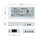 VEROBOARD Constant Voltage LED Driver 12V 4.1A 50W with 6-way Output Plugin Power Supply OTM-E60