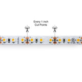 10M(32.8ft) Indoor LED Strip 35285, 12V 3(w/ft) 255-290(Lm/ft) 120(LEDs/m) CCT(2.7K, 3K, 3.5K, 4K, 5K) - GekPower