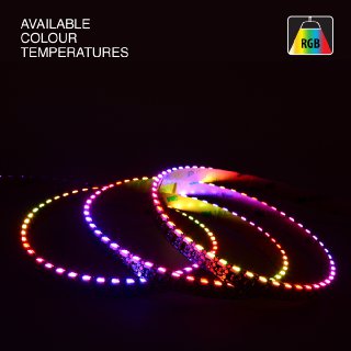 2M(6.5ft) Side Emitting Addressable V6842 Digital RGB LED Strip, 5V 4.5(w/ft) 144(LEDs/m) RGB(SK6812) - GekPower