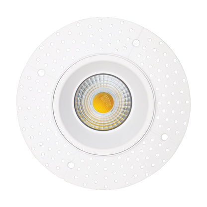 VEROBOARD 4 inch Round Trimless Downlight LED-4-S15W-L5CCTWH-T, (5CCT) 120V 15W - GekPower