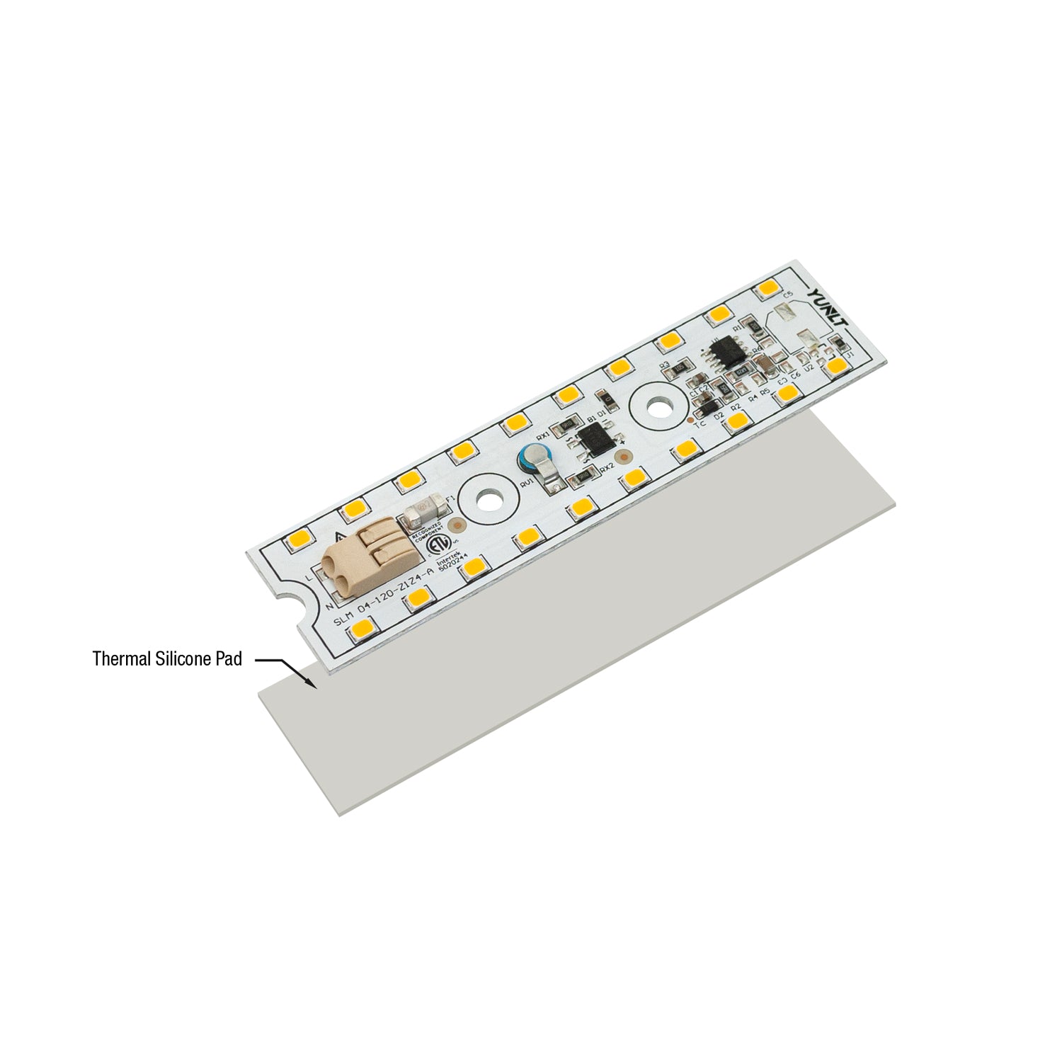 4 inch Slim ZEGA LED Module SLM 04-010W-930-120-S3-Z1A, 120V 10W 3000K(Warm White), gekpower