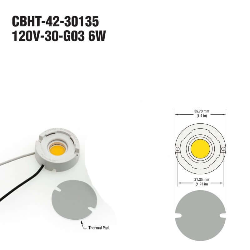 CBHT-42-30135-120V-30-G03 COB Paragon LED Module