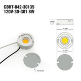 CBHT-42-30135-120V-30-G01 COB Paragon LED Module with GHH36135AC LED Holder, 120V 8W 3000K
