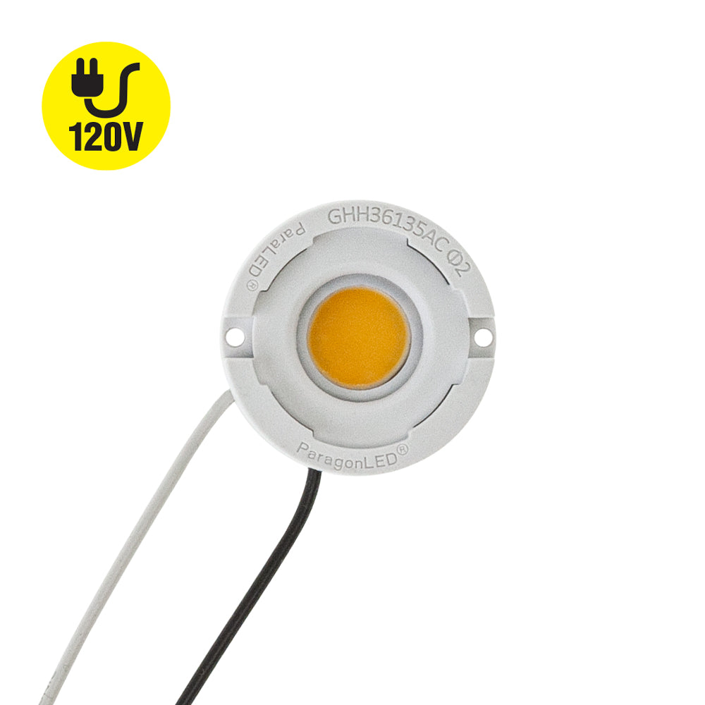 CBHT-42-30135-120V-30-G01 COB Paragon LED Module with GHH36135AC LED Holder, 120V 8W 3000K, gekpower