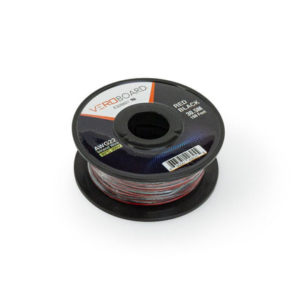 Stranded Red-Black Wire 22AWG 30.5Meter(100 Feet) - GekPower