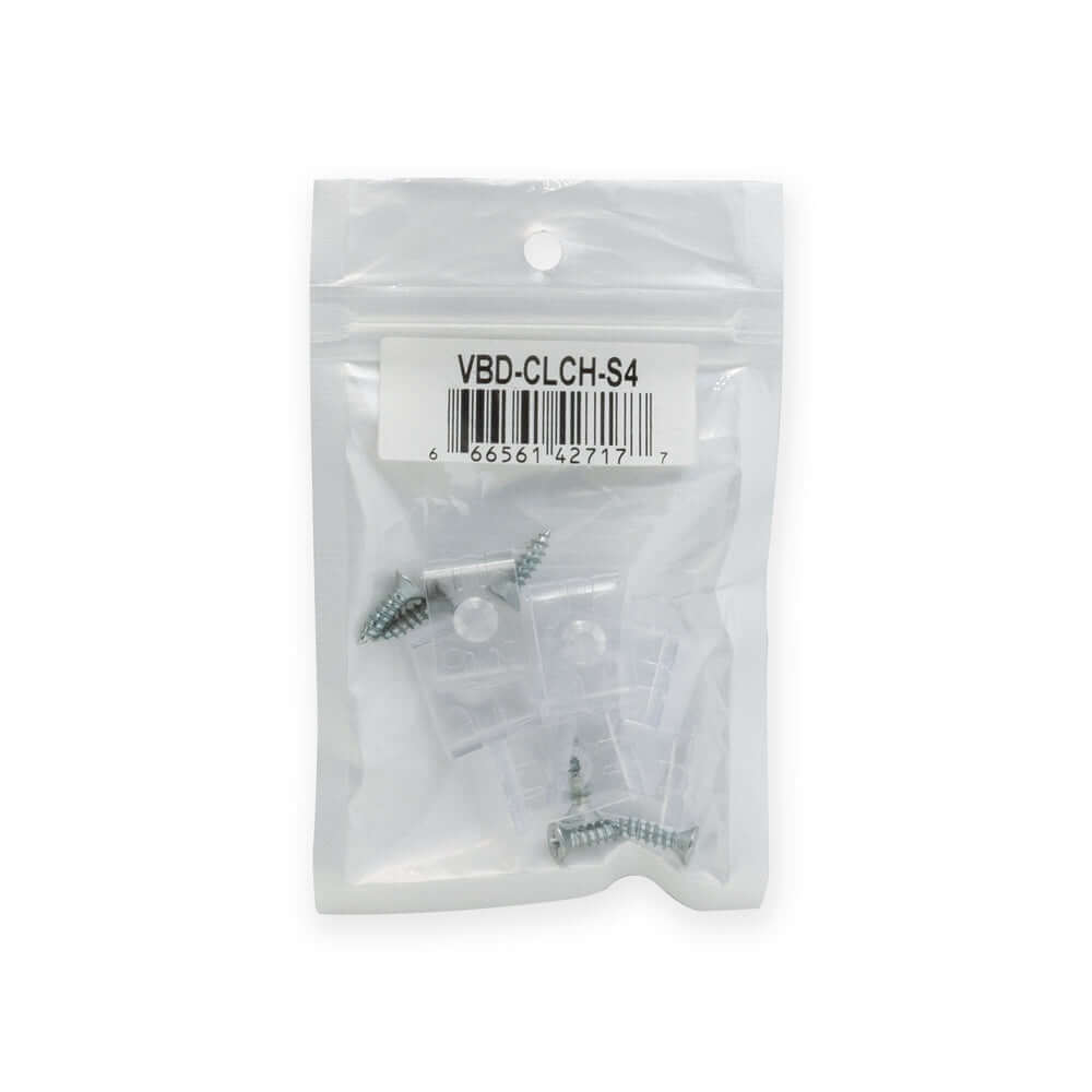LED Channel Mounting Clips VBD-CLCH-S4, gekpower