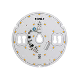 ZEGA LED light, driverless engine, dimmable LED module Canada, British Columbia, North America. 5inch Round Disc PCB Board LED Module DIS 05-008W-930-120-S3-Z1A (DIS 03-600-930-120-S3), 120V 8W 3000K(Warm White)