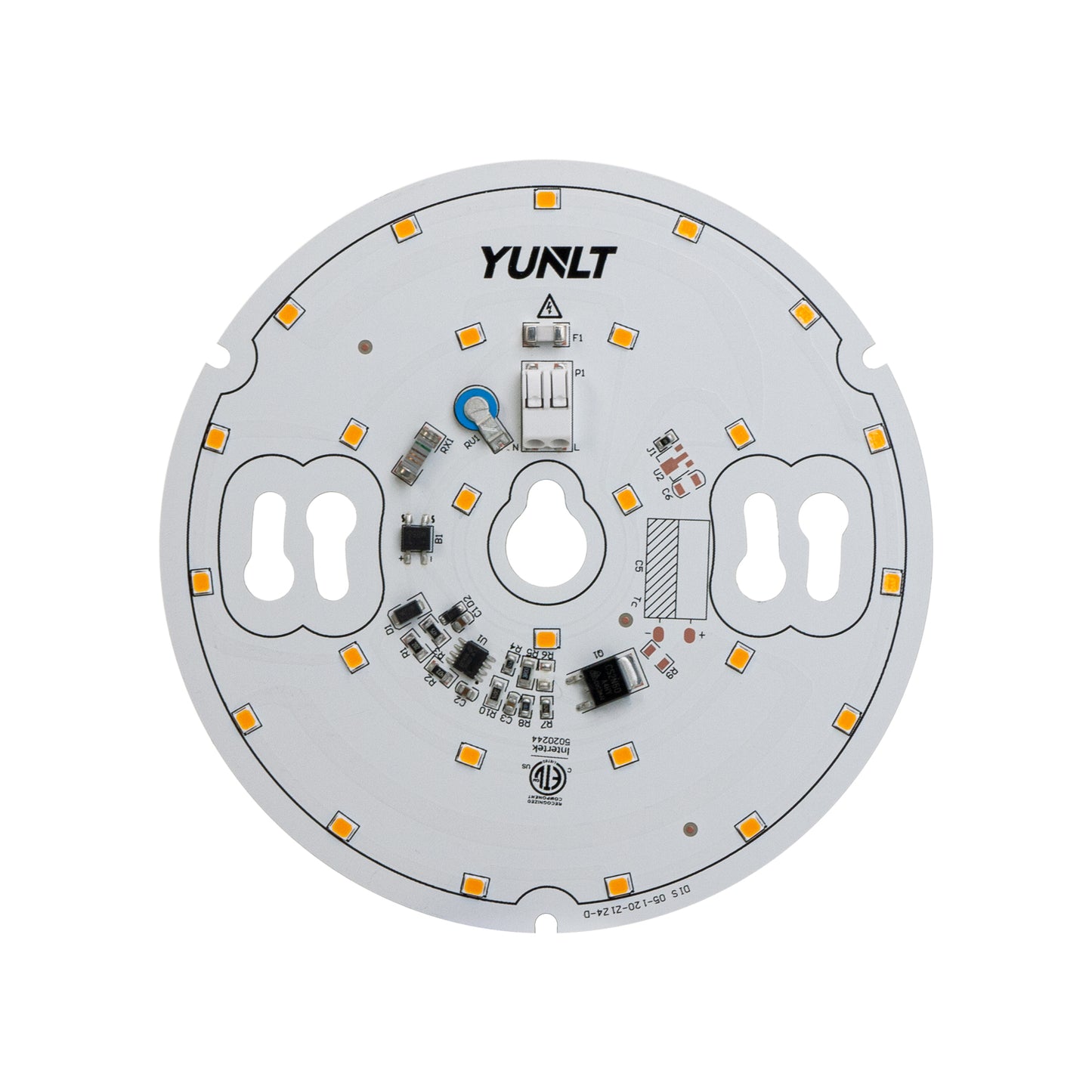 5 inch Round Disc ZEGA LED Module DIS 05-015W-930-120-S3-Z1B, 120V 15W 3000K(Warm White), gekpower