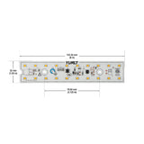 6 inch Linear ZEGA LED Module LIN 06-008W-930-120-S3-Z1A, 120V 8W 3000K(Warm White), gekpower