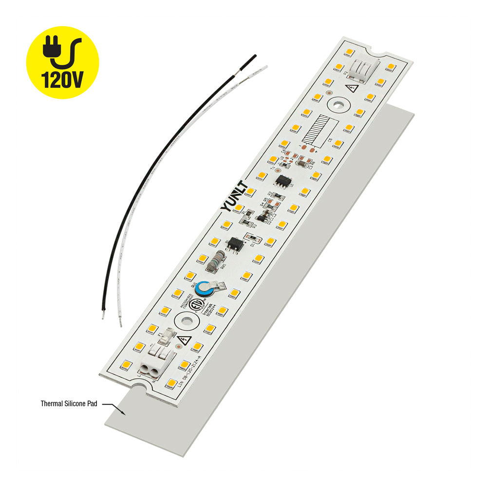 8 inch Linear ZEGA LED Module LIN 08-010W-930-120-S3-Z1A, 120V 10W 3000K(Warm White), gekpower