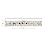 8 inch Linear ZEGA LED Module LIN 08-010W-930-120-S3-Z1A, 120V 10W 3000K(Warm White), gekpower