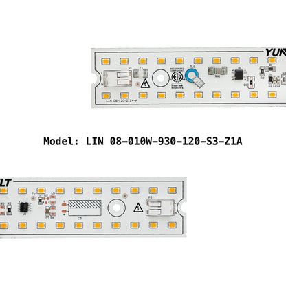 8 inch Linear ZEGA LED Module LIN 08-010W-930-120-S3-Z1A, 120V 10W 3000K(Warm White), gekpower