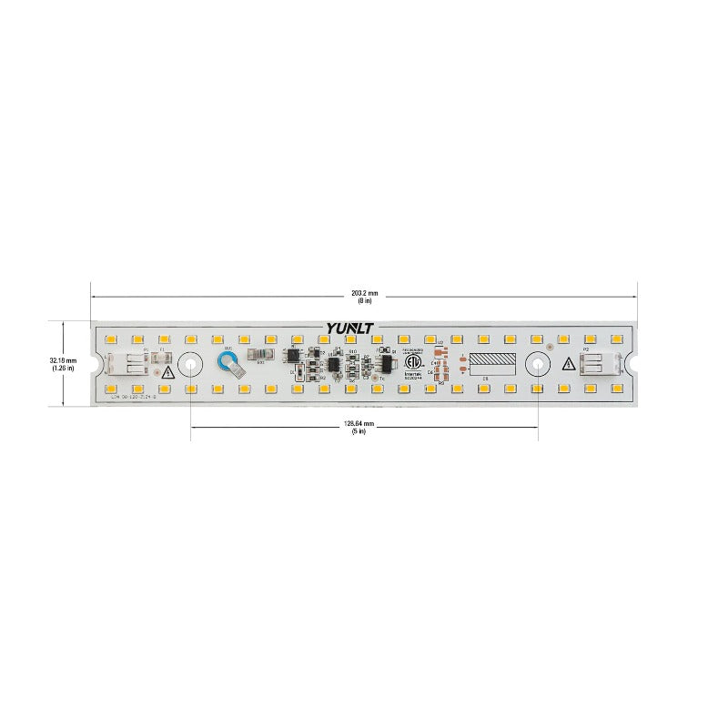 8 inch Linear ZEGA LED Module LIN 08-012W-930-120-S3-Z1B, 120V 12W 3000K(Warm White), gekpower