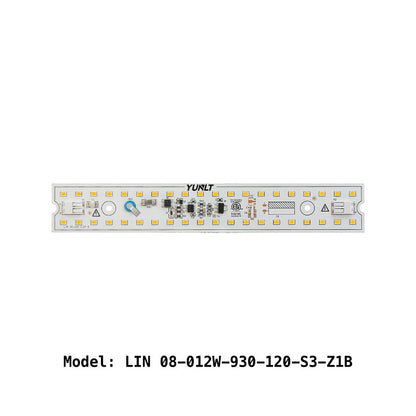 8 inch Linear ZEGA LED Module LIN 08-012W-930-120-S3-Z1B, 120V 12W 3000K(Warm White), gekpower