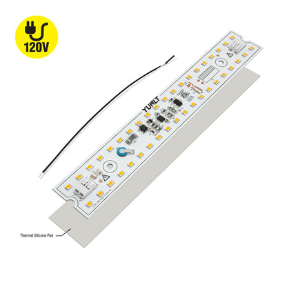 8 inch Linear ZEGA LED Module LIN 08-015W-930-120-S3-Z1B, 120V 15W 3000K(Warm White), gekpower