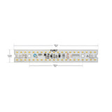 8 inch Linear ZEGA LED Module LIN 08-015W-930-120-S3-Z1B, 120V 15W 3000K(Warm White), gekpower
