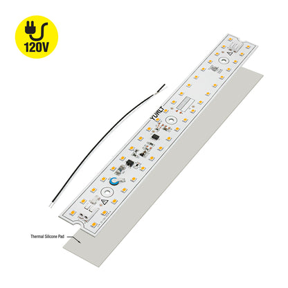 10 inch Linear ZEGA LED Module LIN 10-010W-930-120-S3-Z1A, 120V 10W 3000K(Warm White), gekpower