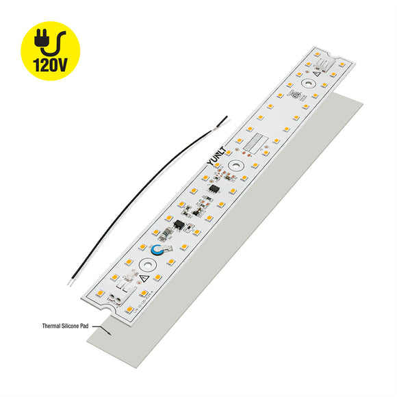10 inch Linear ZEGA LED Module LIN 10-010W-930-120-S3-Z1A, 120V 10W 3000K(Warm White)